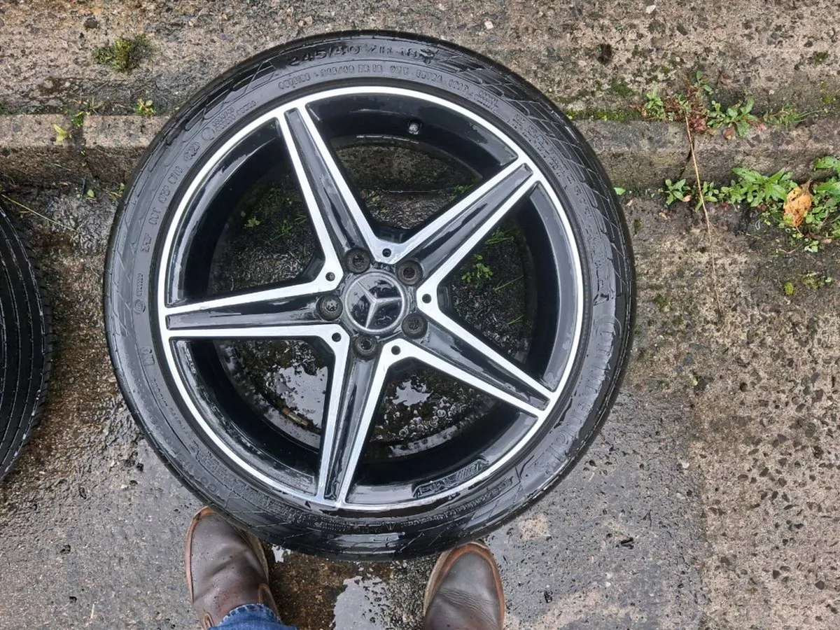 AMG 18" alloys C43 C Class w205 - Image 3
