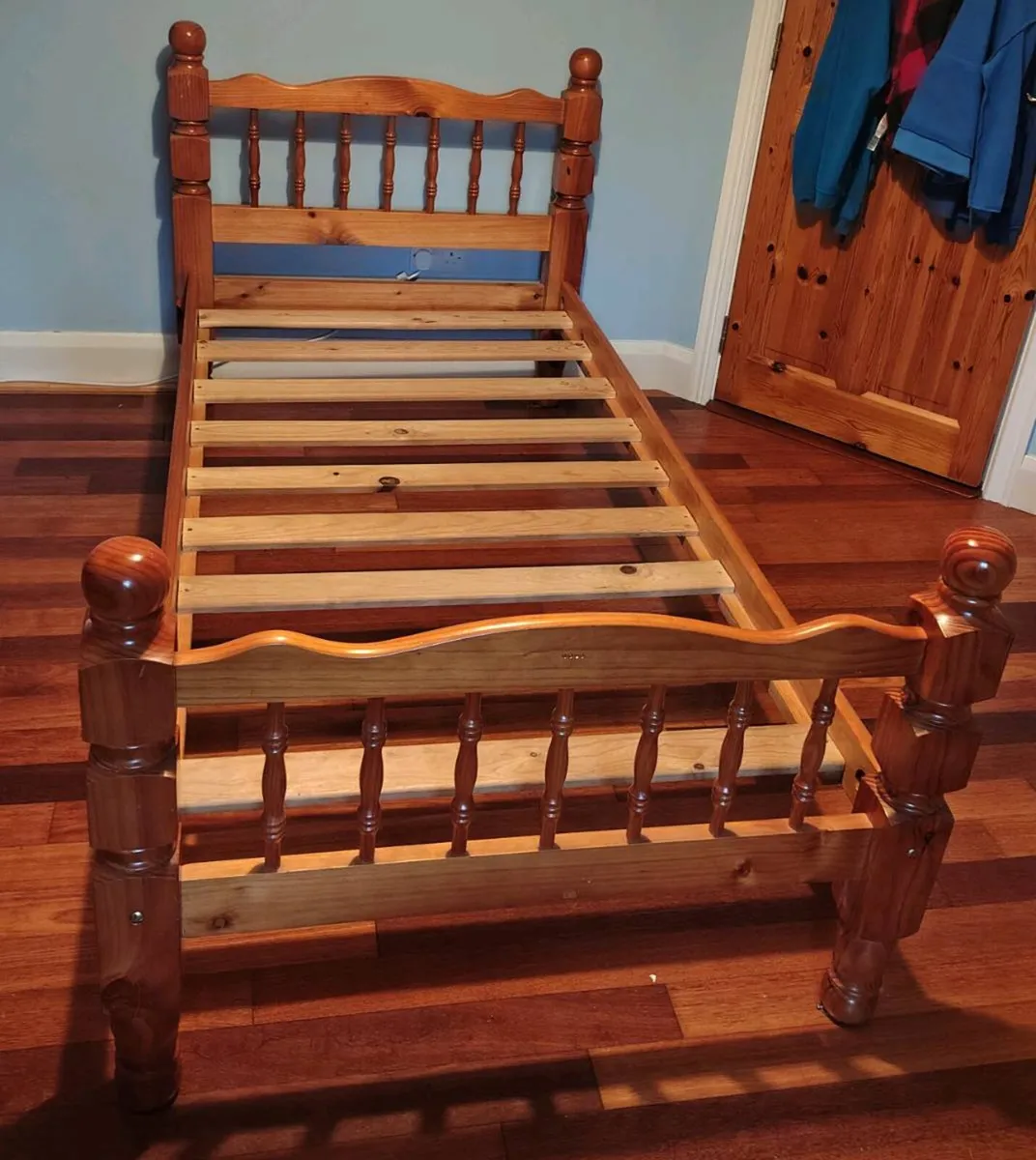 Solid Pine Single Bed - Image 3
