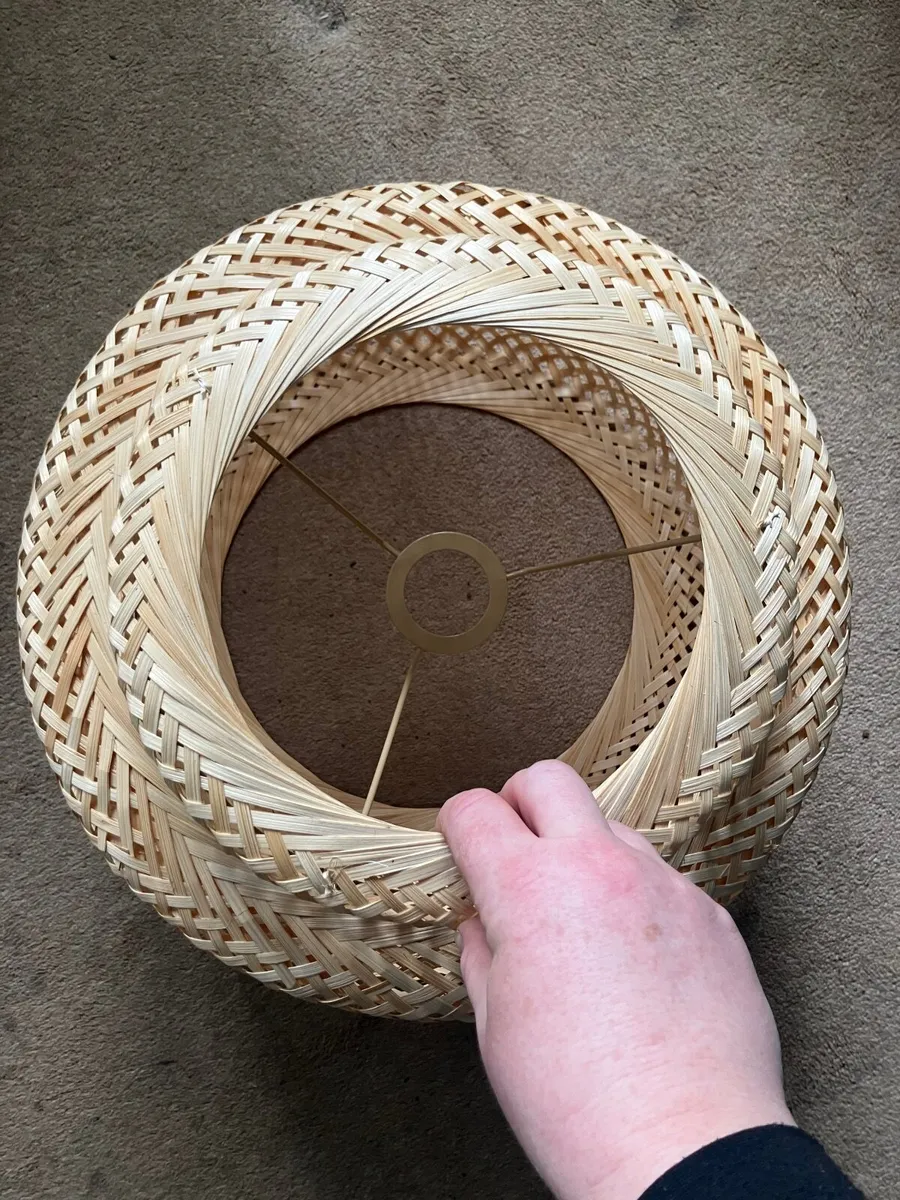 Brand new Rattan Lampshade - Image 3