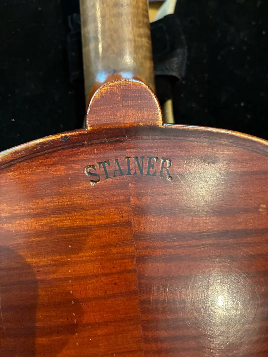 Violin marked Stainer Czech 1920s - Image 3