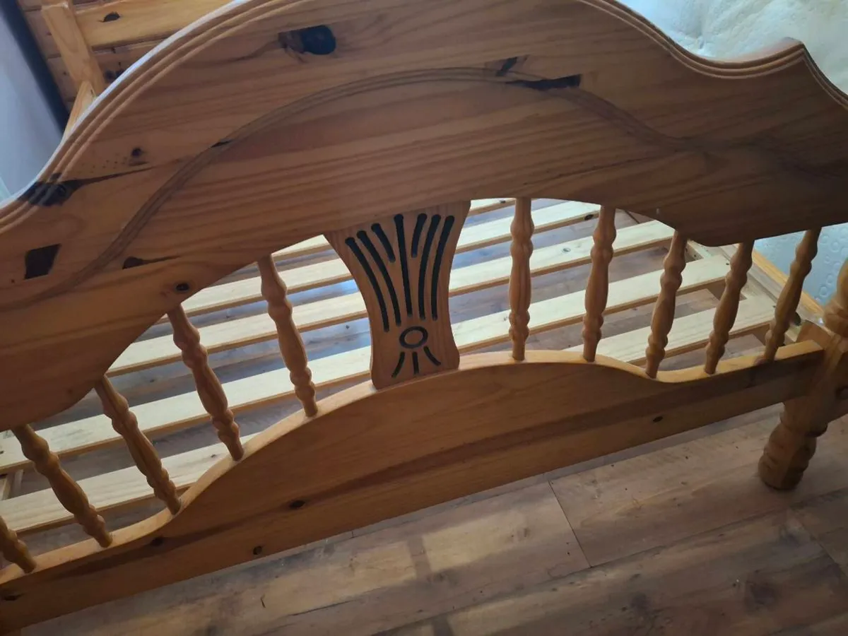 King size bedframe - Image 3