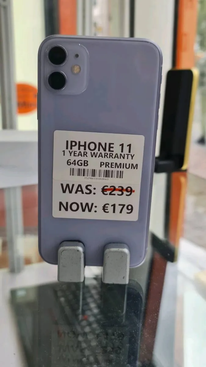 IPHONE 11 64GB PREMIUM 1YEAR WARRANTY