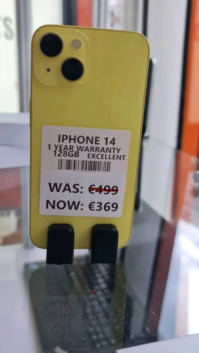 IPHONE 14 128GB EXCELLENT 1YEAR WARRANTY