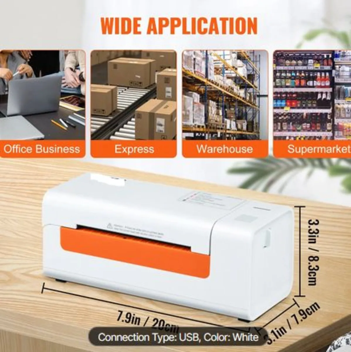 Thermal Label Printer, 4x6 Label Printer, Thermal - Image 4