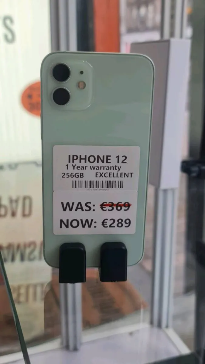 IPHONE 12 256GB EXCELLENT 1YEAR WARRANTY