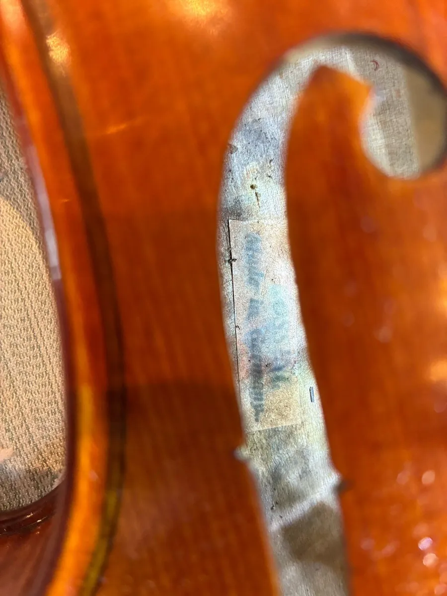 German violin with Rossini label - Image 1