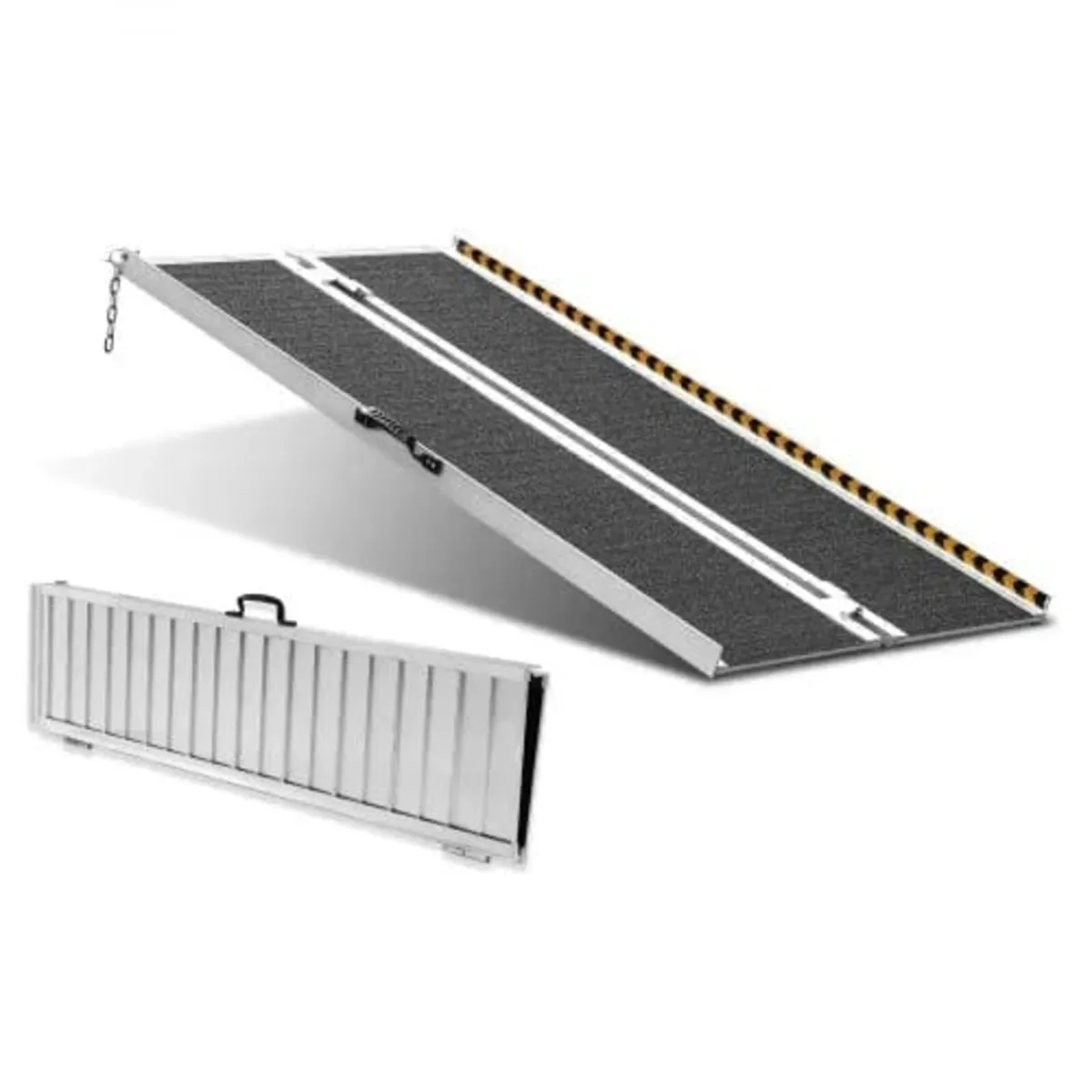 Wheelchair Ramp, 152 cm 363 kg Capacity, Non-Slip - Image 1