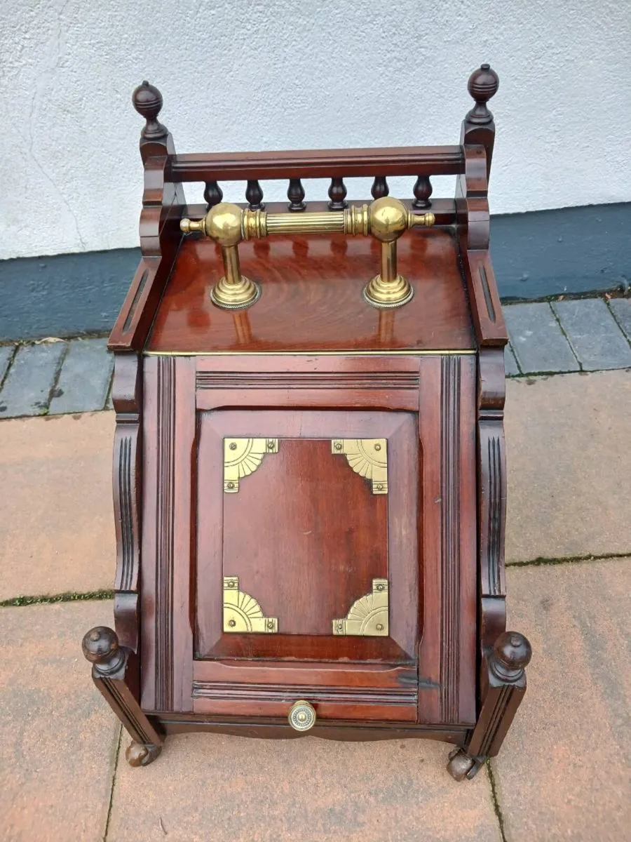 Antique coal scuttle - Image 2