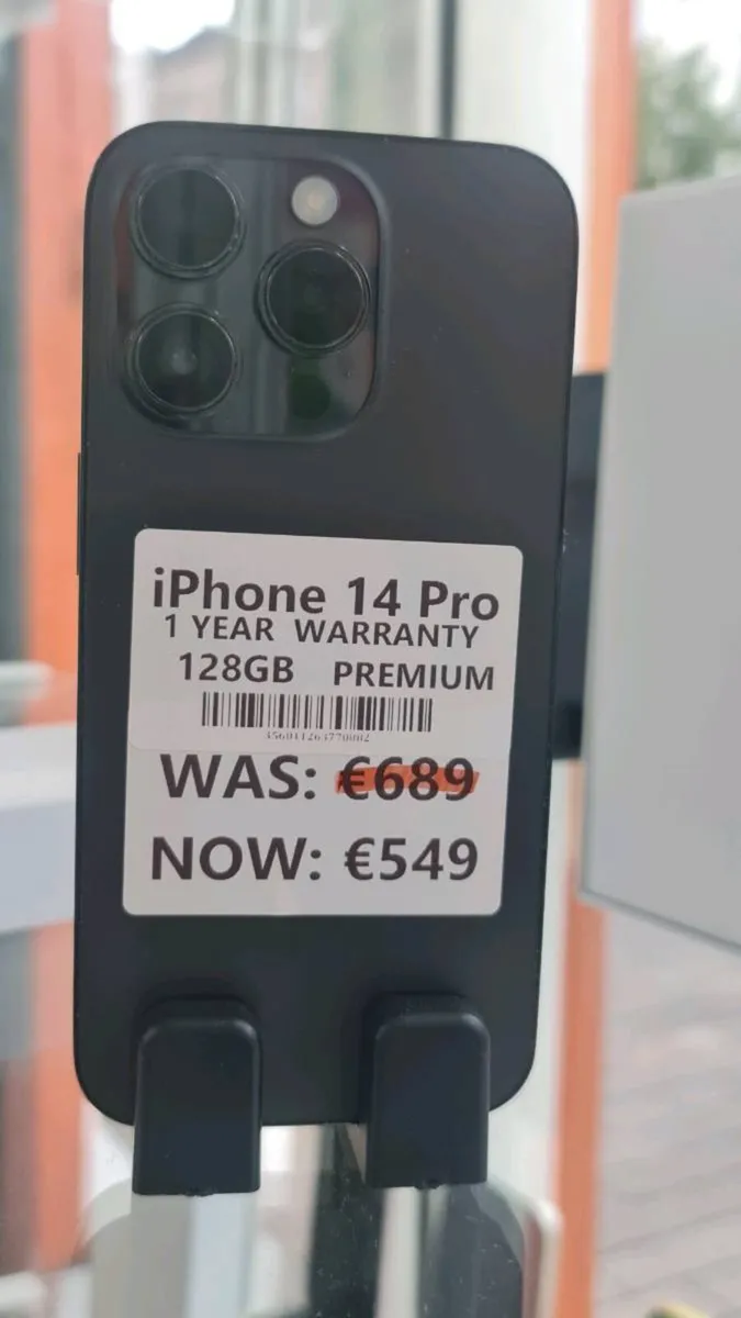 IPHONE 14PRO 128GB PREMIUM 1YEAR WARRANTY