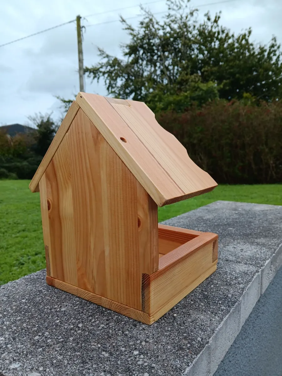 Wooden hand made bird house - Image 2