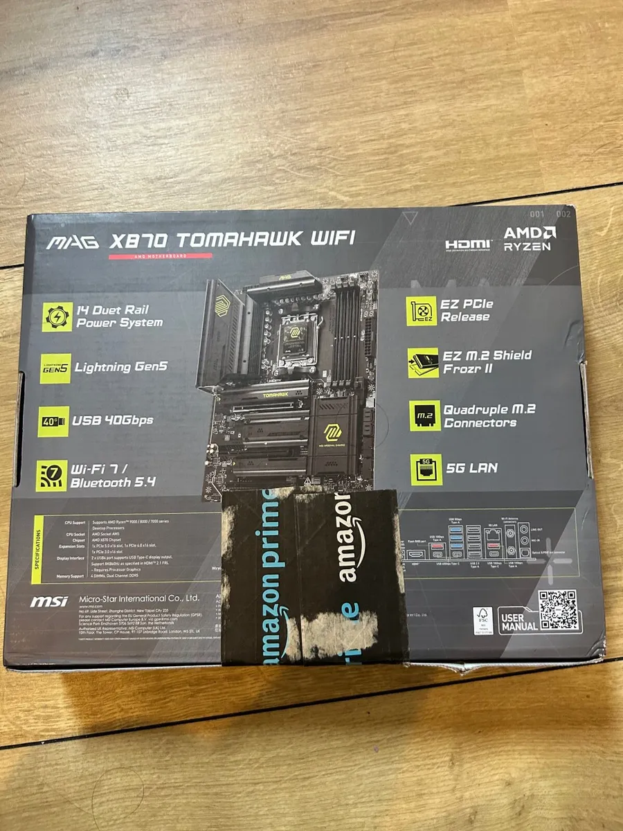 MSI X870 Tomahawk AMD motherboard - Image 1