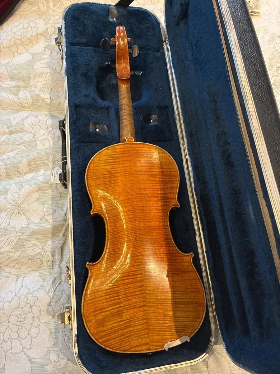 German violin c1890-1900 with Stradivarius label - Image 2