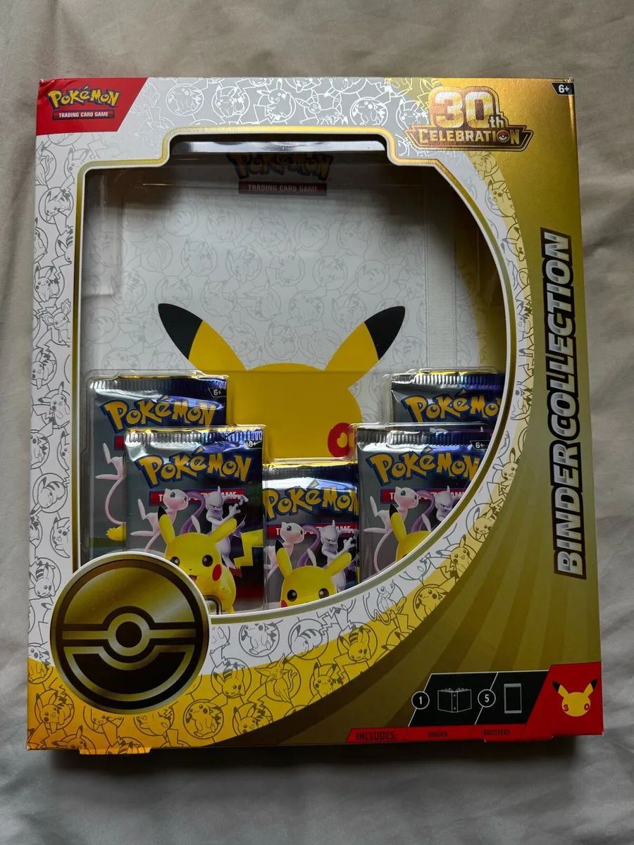 Pokémon TCG 30th Celebration Binder Collection - Image 1