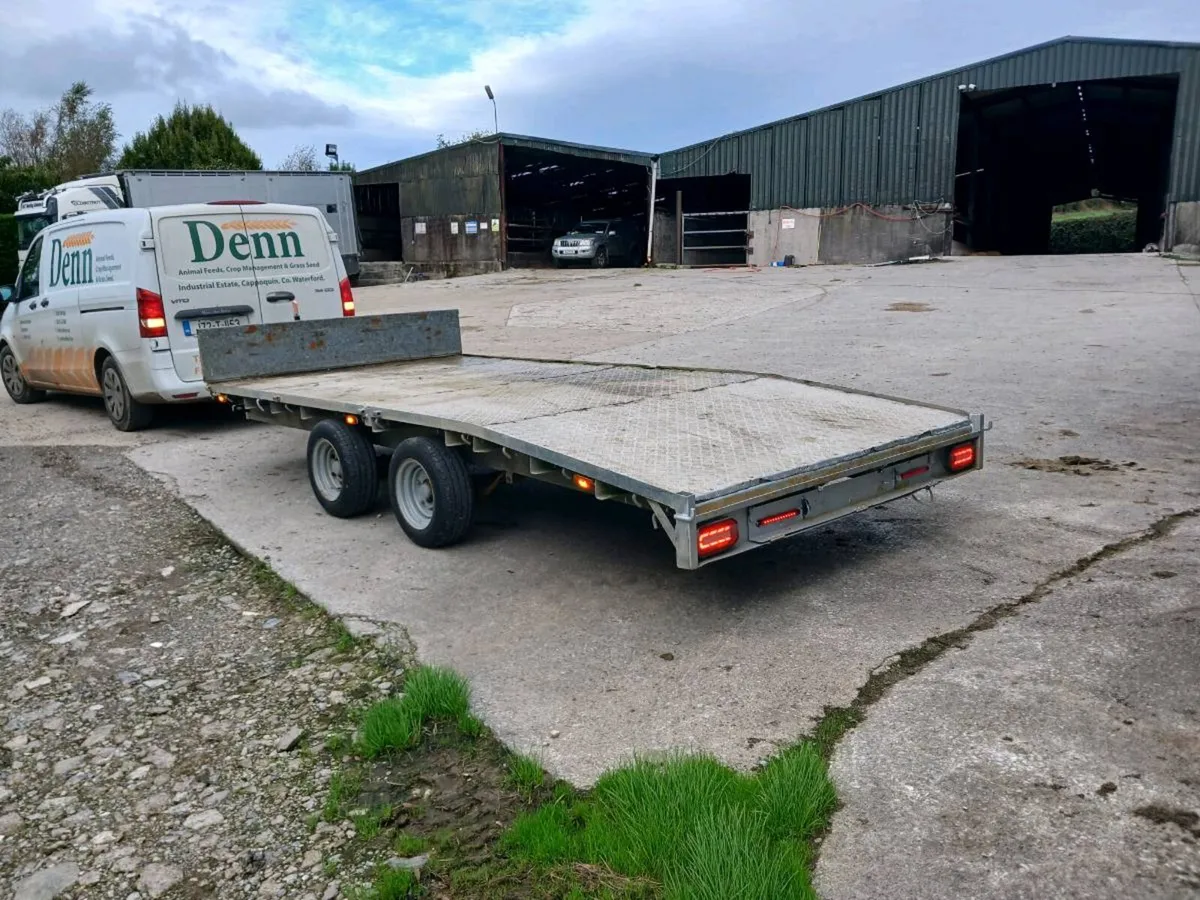 Ifor williams beaver tail 14ft - Image 4