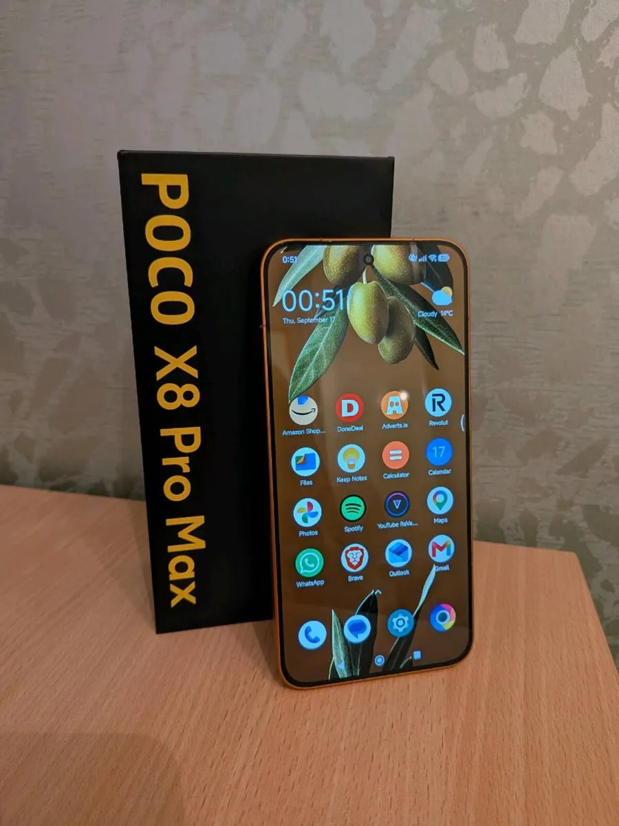 Xiaomi POCO X8 Pro Max - 256 GB - Orange - Image 1