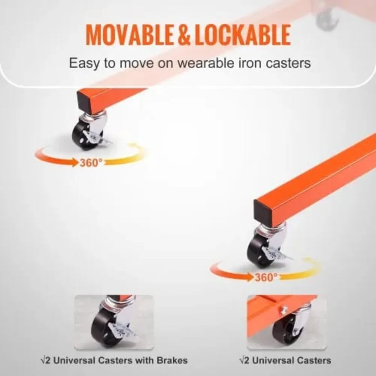 Engine Stand, 1300 LBS Rotating Engine Stand with - Image 4