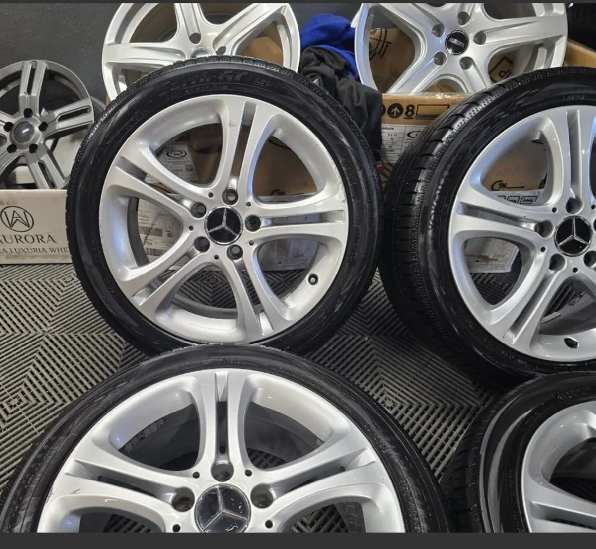 Mercedes alloys and tyres - Image 3