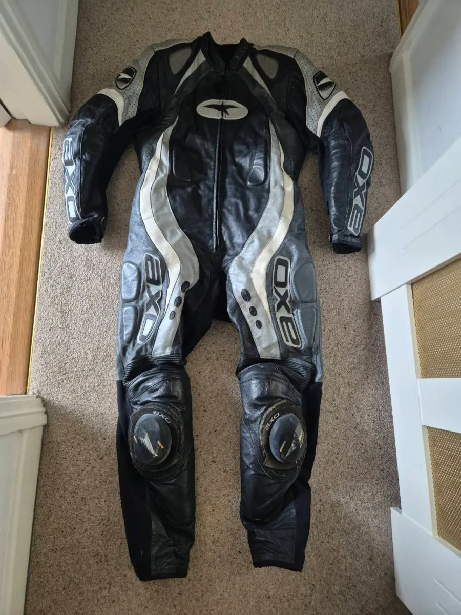 OXO One-Piece Leather Motorcycle Suit EU54 / GB44 - Image 1