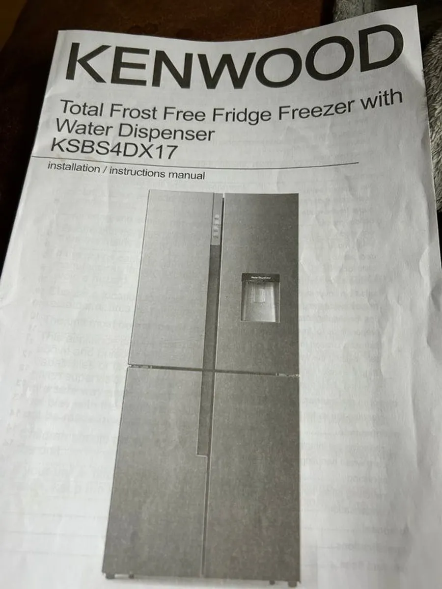 Kenwood American Style 4-Door Fridge Freezer - Image 3