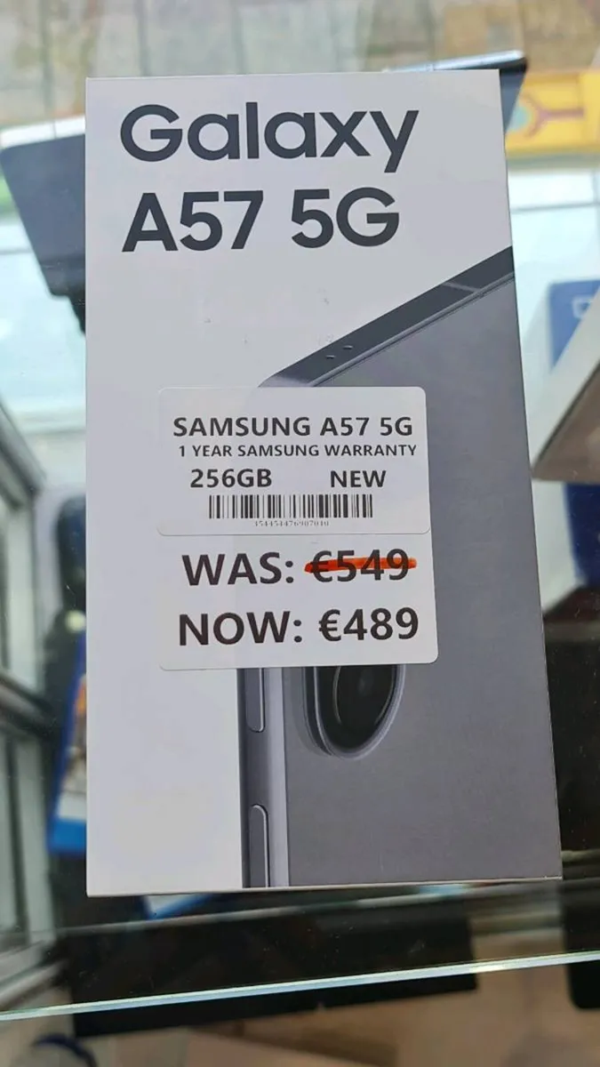 SAMSUNG A57 5G 256GB New 1YEAR WARRANTY