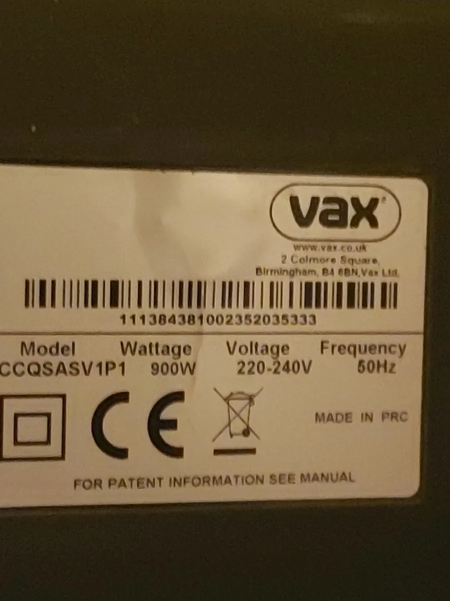 VAX Air Stretch Pet Vacuum Cleaner, Model CCQSASV1 - Image 2