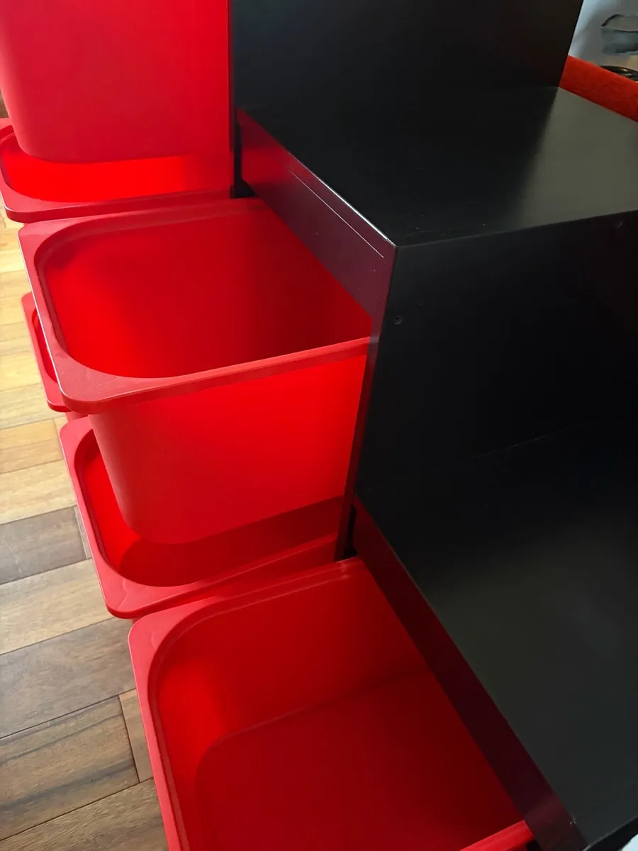 123 Large Kids Toy Storage Unit – 6 Bins - Image 1