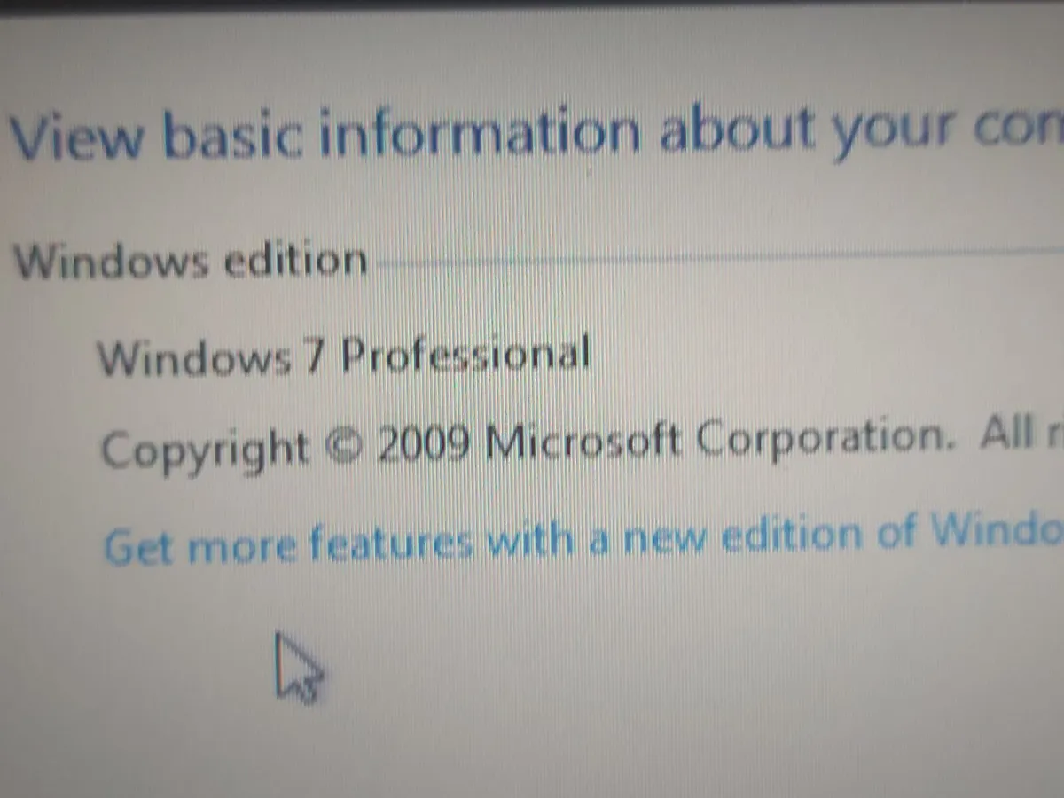 DELL Lastitude Laptop Model D620 2.5GB, Wins 7 Pro - Image 4
