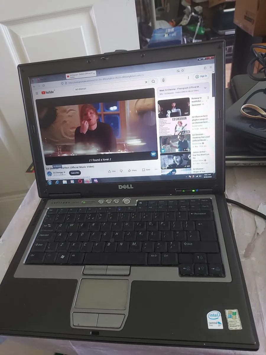 DELL Lastitude Laptop Model D620 2.5GB, Wins 7 Pro - Image 1