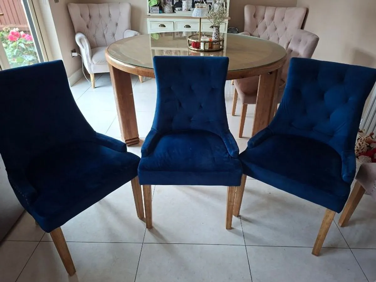 Dining table chairs - Image 3