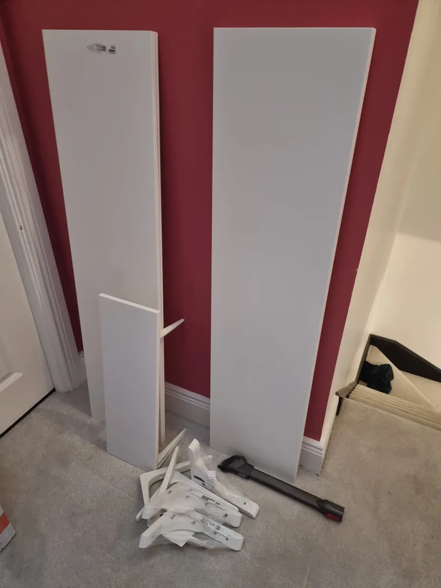 Ikea shelves and brackets