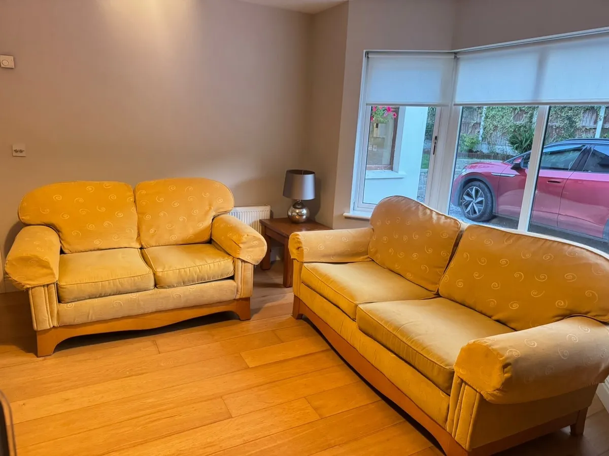 Matching three seater & two seater couch - Image 3