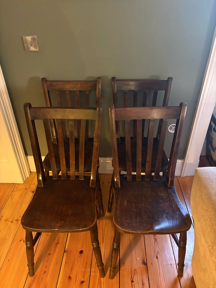Vintage farmhouse chairs 1940s