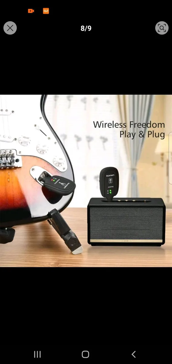 Wireless Guitar Transmitter/ Receiver - Image 2