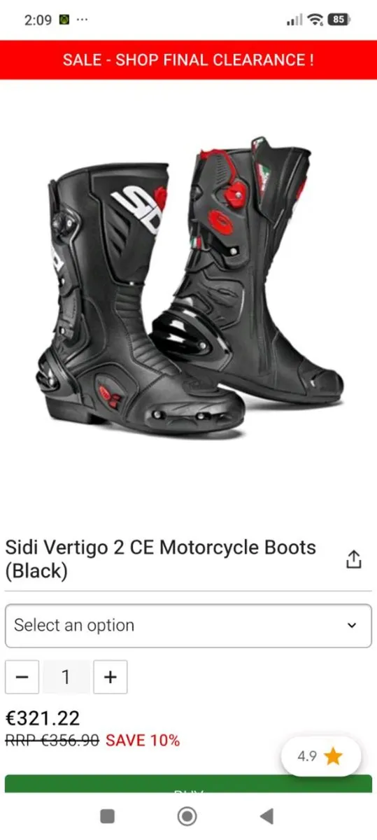 Motorcycle clothing jacket bottoms boots - Image 4