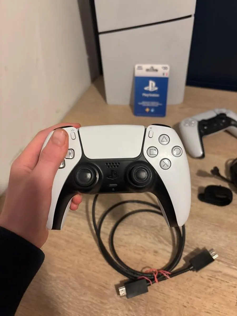 PS5 Slim Digital Edition in excellent condition and fully working. - Image 3