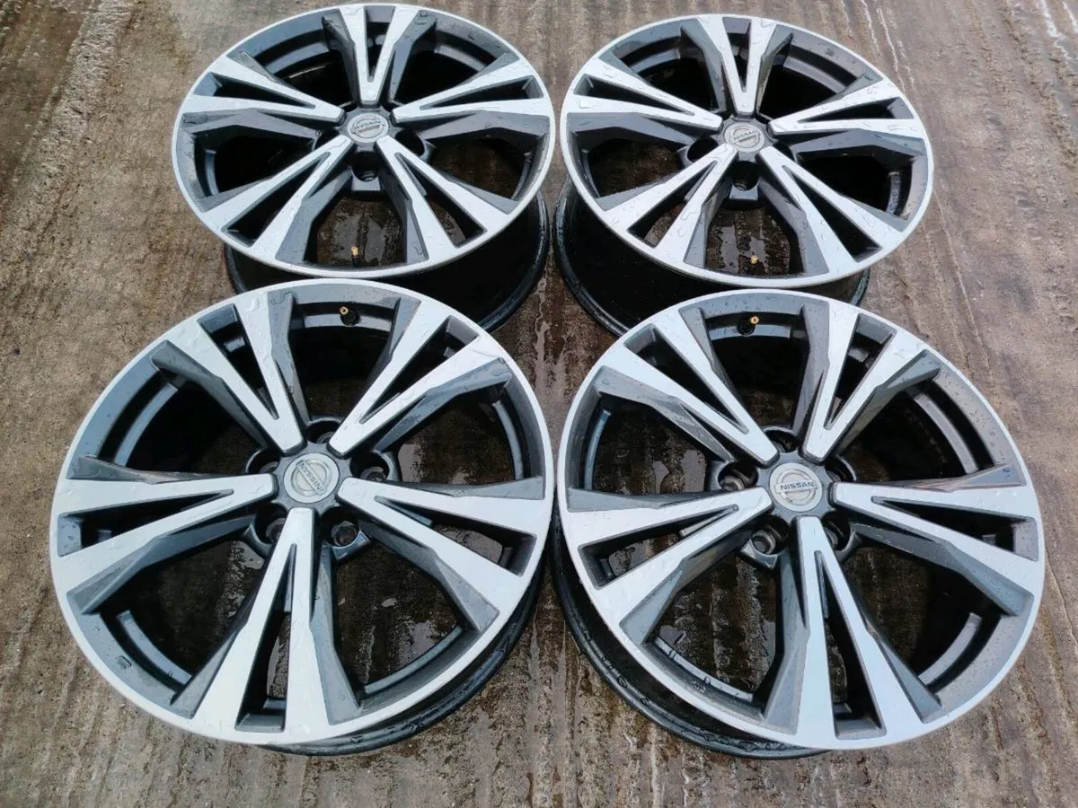 18" Nissan alloy wheels - Image 1