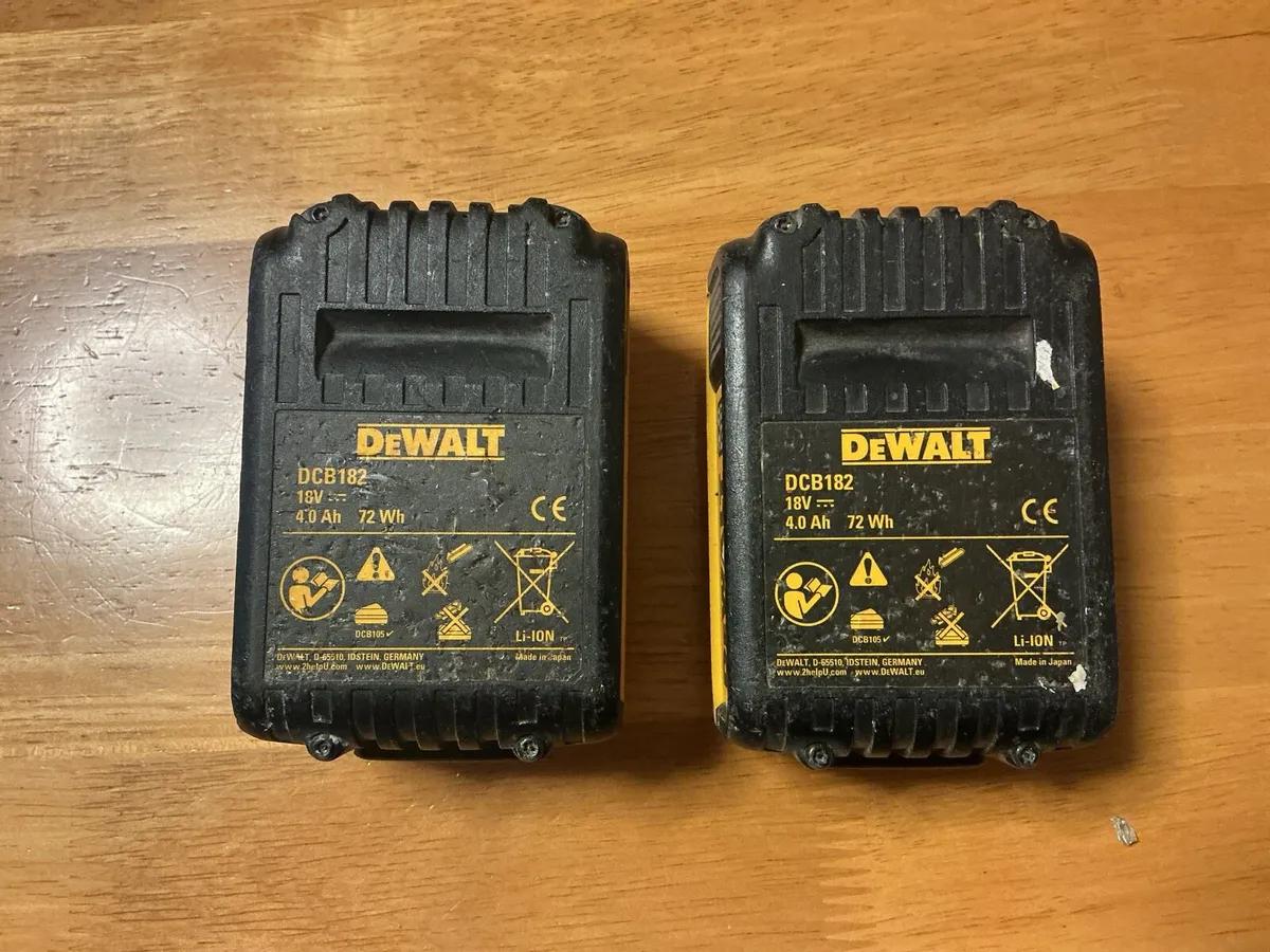 DeWalt Batteries - Image 2