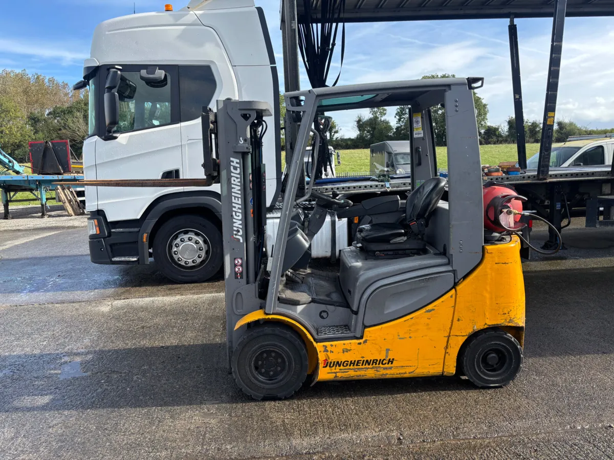 2016 forklift 2 ton gas container spec mast - Image 2