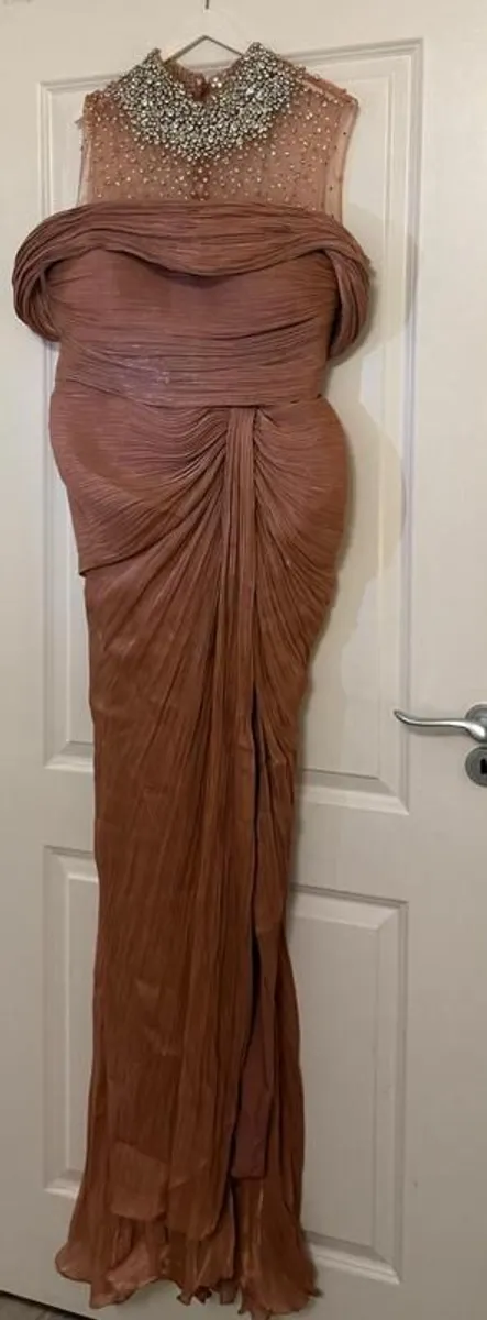 Kenzel Luxury Stone Embellished Evening Dress Original price 620 - Image 2