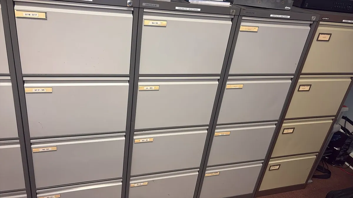 4 drawer metal filing cabinets