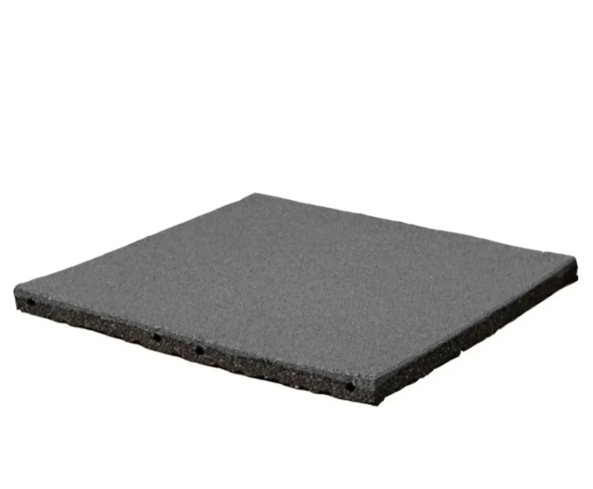 Rubber Floor Tiles – grey - Image 1
