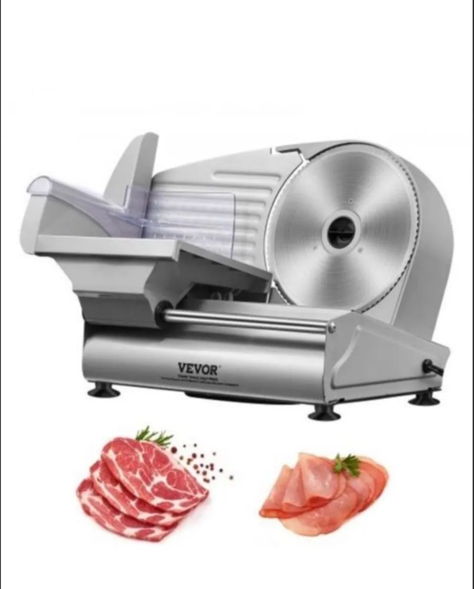 New Meat Slicer, 180W Electric Deli Food Slicer - Image 1