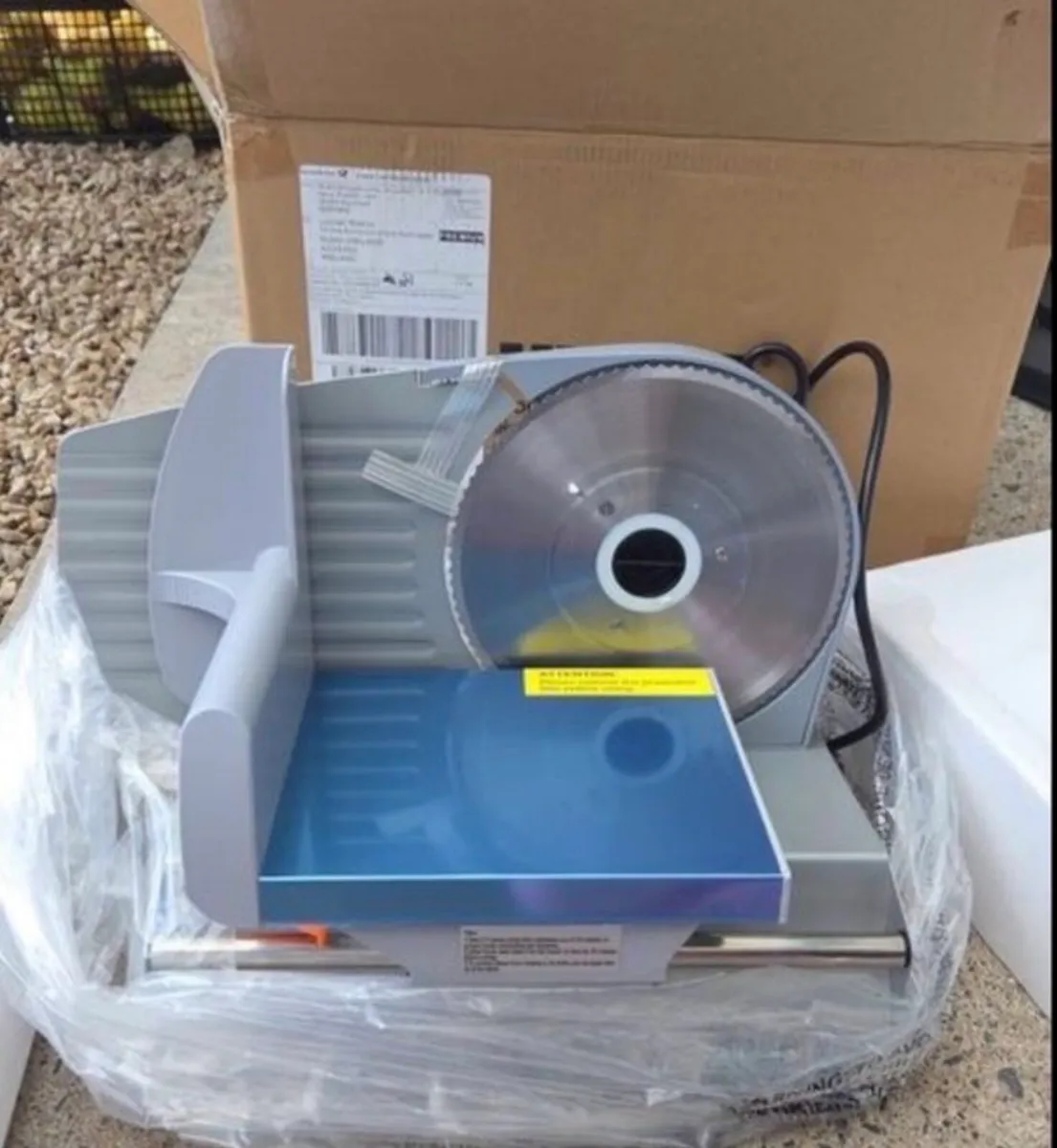 New Meat Slicer, 180W Electric Deli Food Slicer - Image 2