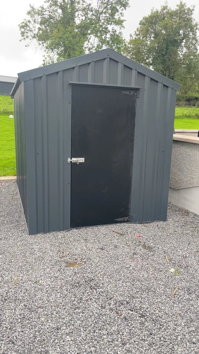 New steel garden shed - Image 1