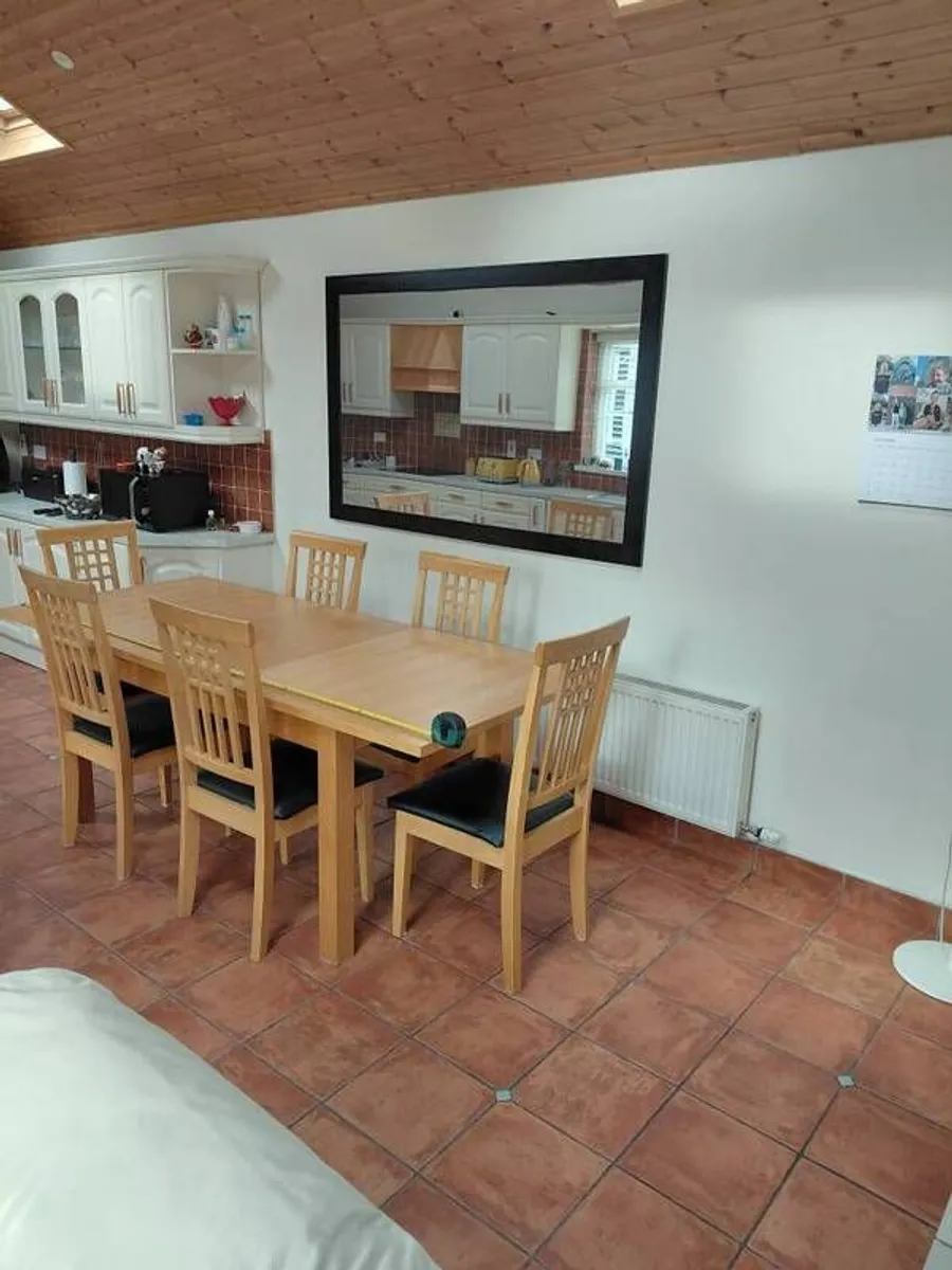 dining room table and chairs
