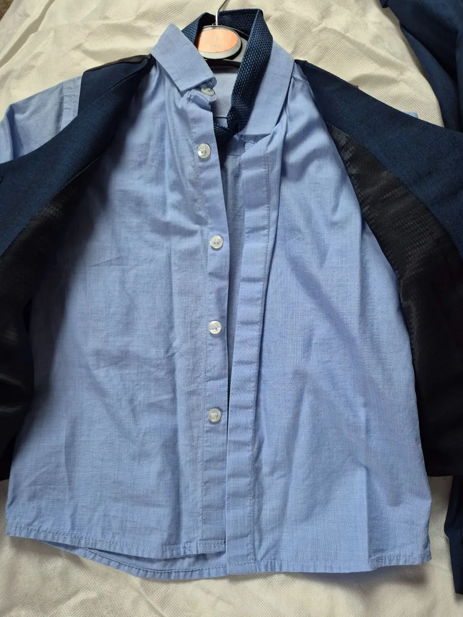 Boys waistcoat shirt and trousers set - Image 3