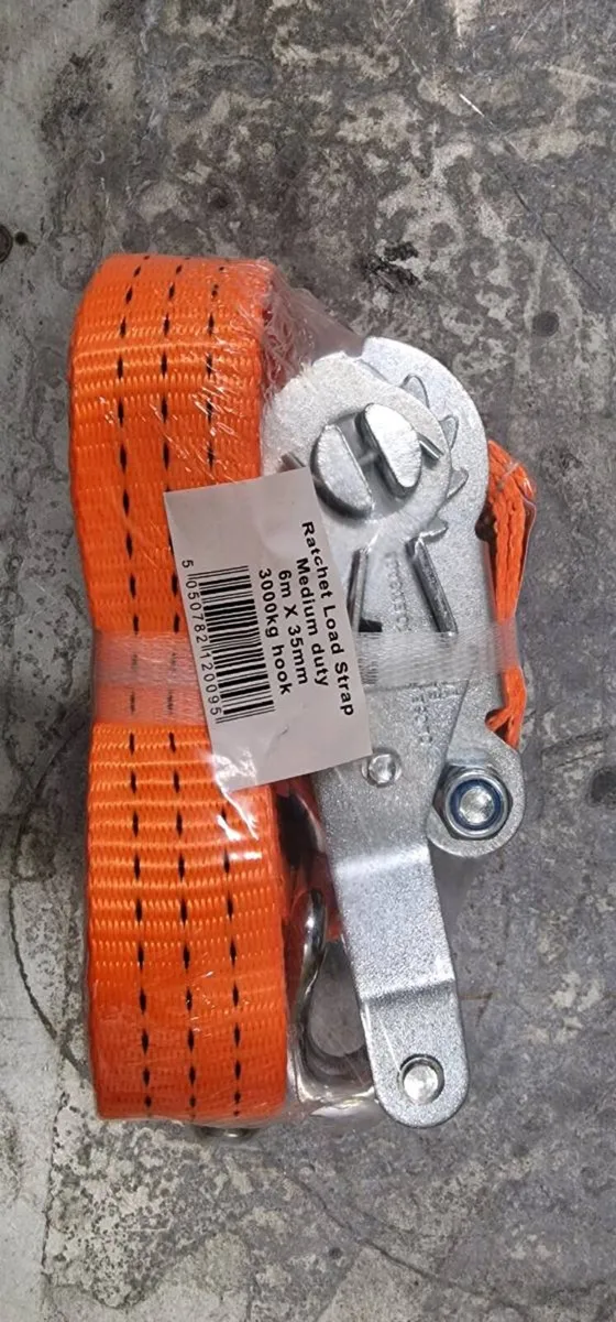Ratchet Straps (6mtr x 35mm) (3 tonne) - Image 2