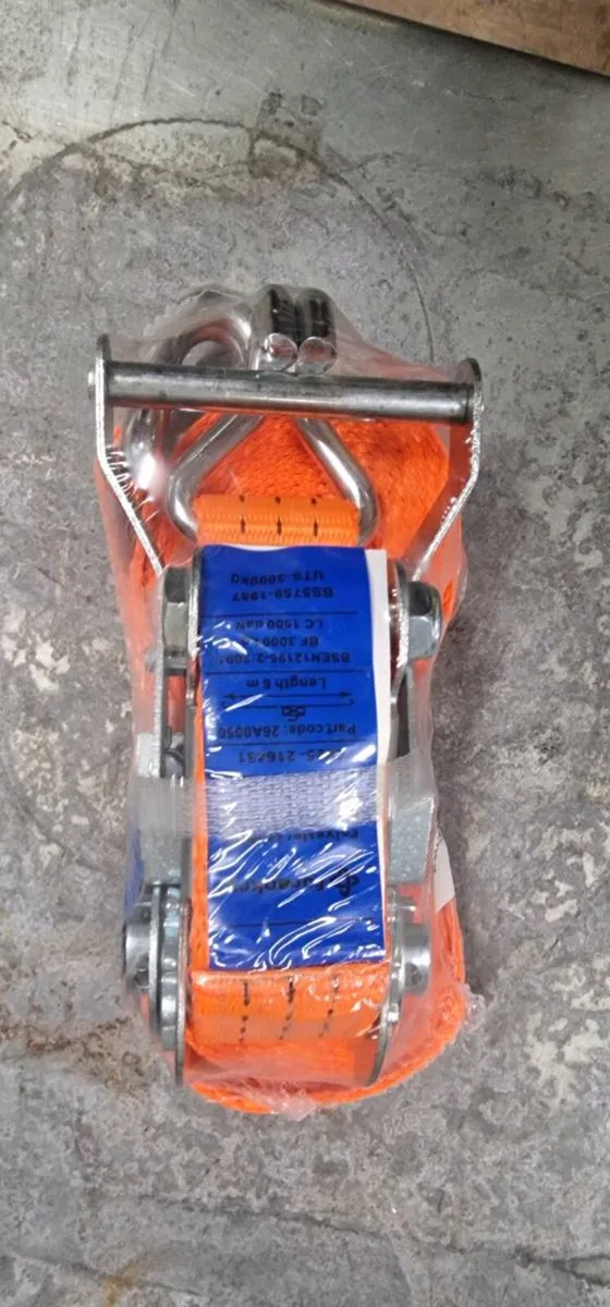 Ratchet Straps (6mtr x 35mm) (3 tonne) - Image 1