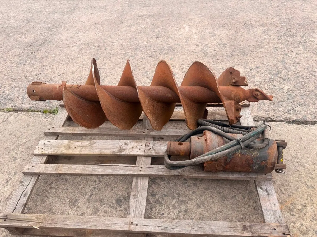 Hydraulic Excavator Auger + 16 Bit  ++EURO++1,850 - Image 1