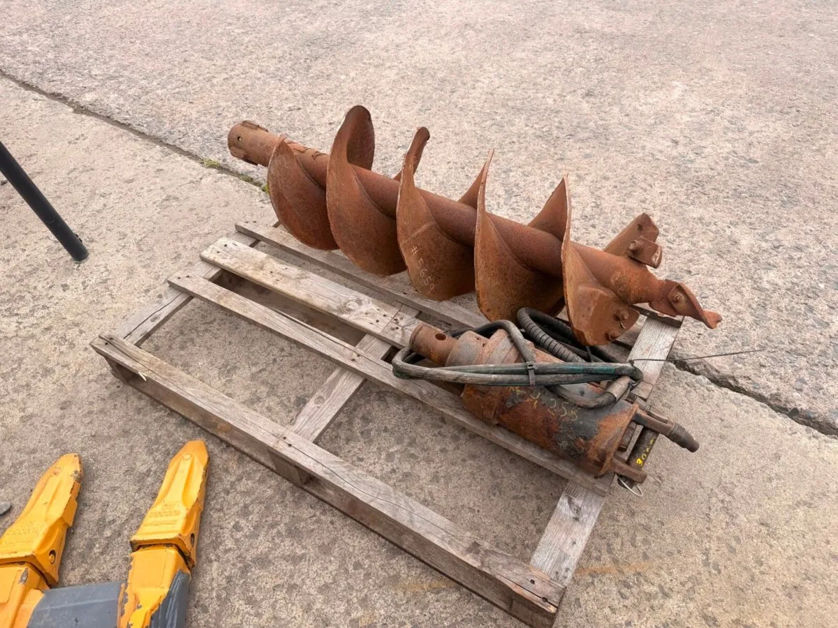 Hydraulic Excavator Auger + 16 Bit  ++EURO++1,850 - Image 2